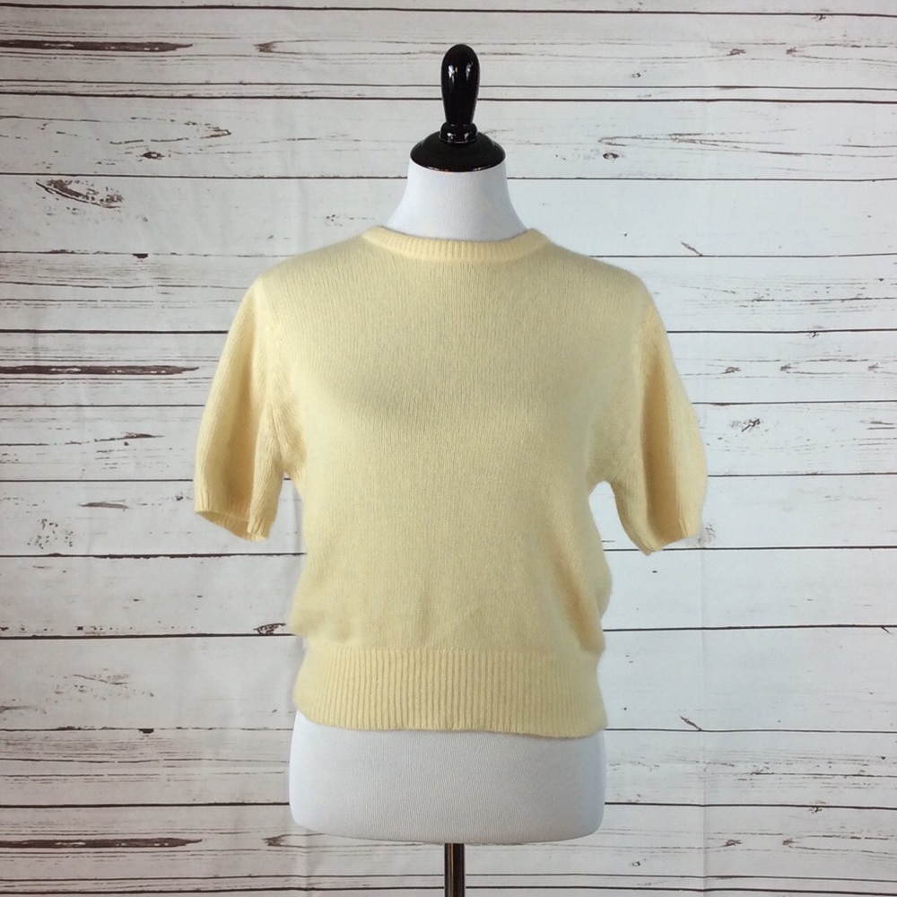 Vintage Angora Knit Top